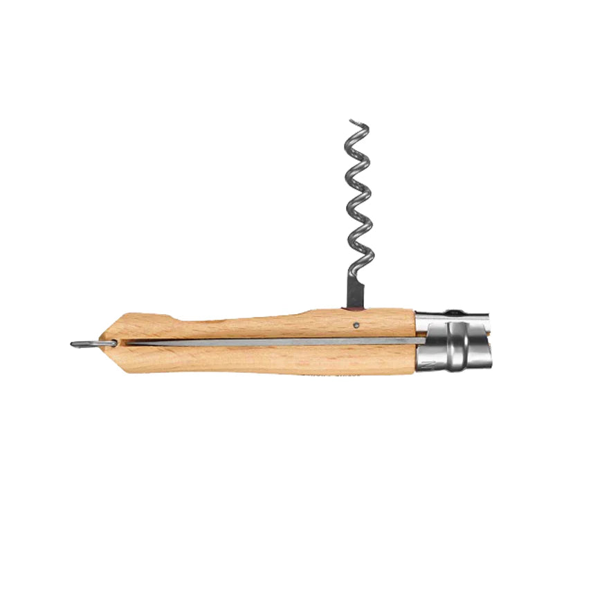 Cortapluma acero inoxidable con Sacacorchos N°10