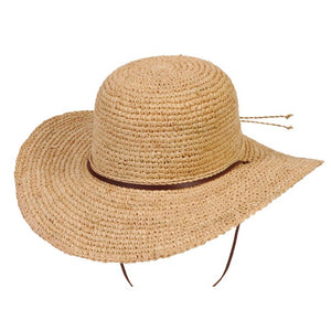 Tuscany Wide Brim Ladies Summer Straw Hat (1886485839943)