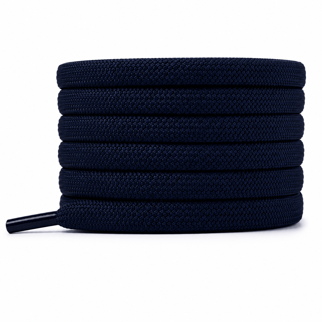 cuidado Rumbos Cordon Elasticado Navy Blue, detalle del producto enrollado
