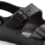 Sandalias Birkenstock Milano Kids EVA Black, detalle del material