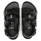 Sandalias Birkenstock Milano Kids EVA Black, vista cenital del par