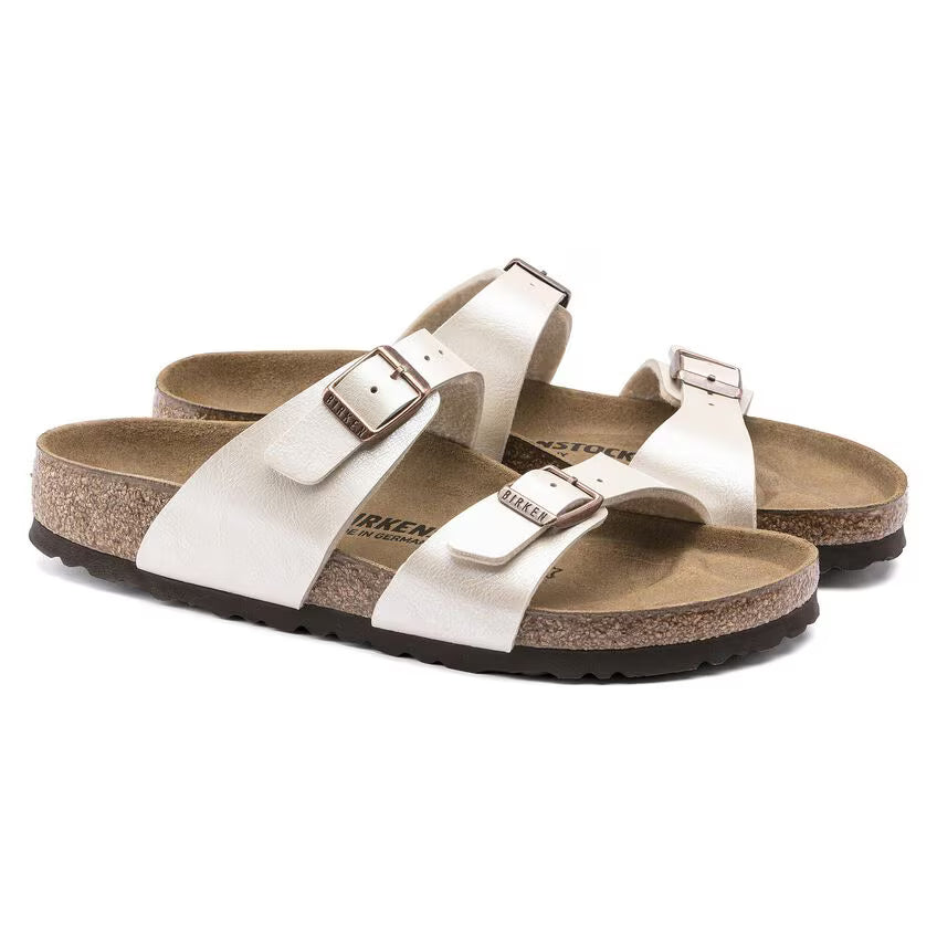 Sandalias Birkenstock Sydney Birko-Flor Graceful Pearl White, vista principal