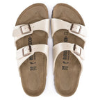 Sandalias Birkenstock Sydney Birko-Flor Graceful Pearl White, vista cenital