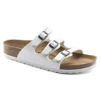 Sandalias Birkenstock Florida Birko-Flor White, perfil lateral (1)
