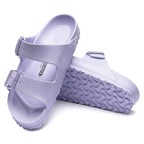 Sandalias Birkenstock Arizona EVA Purple Fog, detalle de la suela