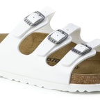 Sandalias Birkenstock Florida Birko-Flor White, detalle del material