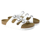 Sandalias Birkenstock Florida Birko-Flor White, vista principal
