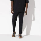 Sandalias Birkenstock Gizeh Oiled Leather Blue, calzado por modelo masculino
