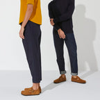 Zapatos Birkenstock London Mink, detalle del material 2