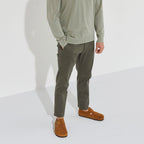 Zapatos Birkenstock London Mink, calzado por modelo masculino