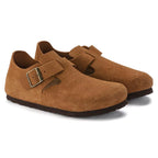 Zapatos Birkenstock London Mink, par completo en tres cuartos