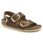 Sandalias Birkenstock Milano Big Buckle Oiled Leather Cognac, vista principal