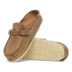 Zuecos Birkenstock Buckley Oiled Leather Cognac, detalle de la suela