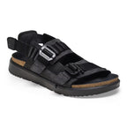 Sandalias Birkenstock Shinjuku Natural Leather/textil Black, vista principal en tres cuartos