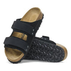 Sandalias Birkenstock Uji Suede Black, detalle de la suela