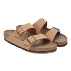 Sandalias Birkenstock Arizona Birkobuc Earthy Vegan Pecan, vista principal (2)