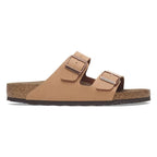 Sandalias Birkenstock Arizona Birkobuc Earthy Vegan Pecan, perfil lateral