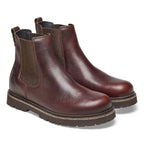Botas y Botines Birkenstock Highwood Slip On Mid MEN Chocolate, par completo en tres cuartos