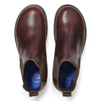 Botas y Botines Birkenstock Highwood Slip On Mid MEN Chocolate, vista cenital del par