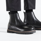 Botas y Botines Birkenstock Highwood Slip On Mid WOMEN Black, calzado por modelo, primer plano puesto
