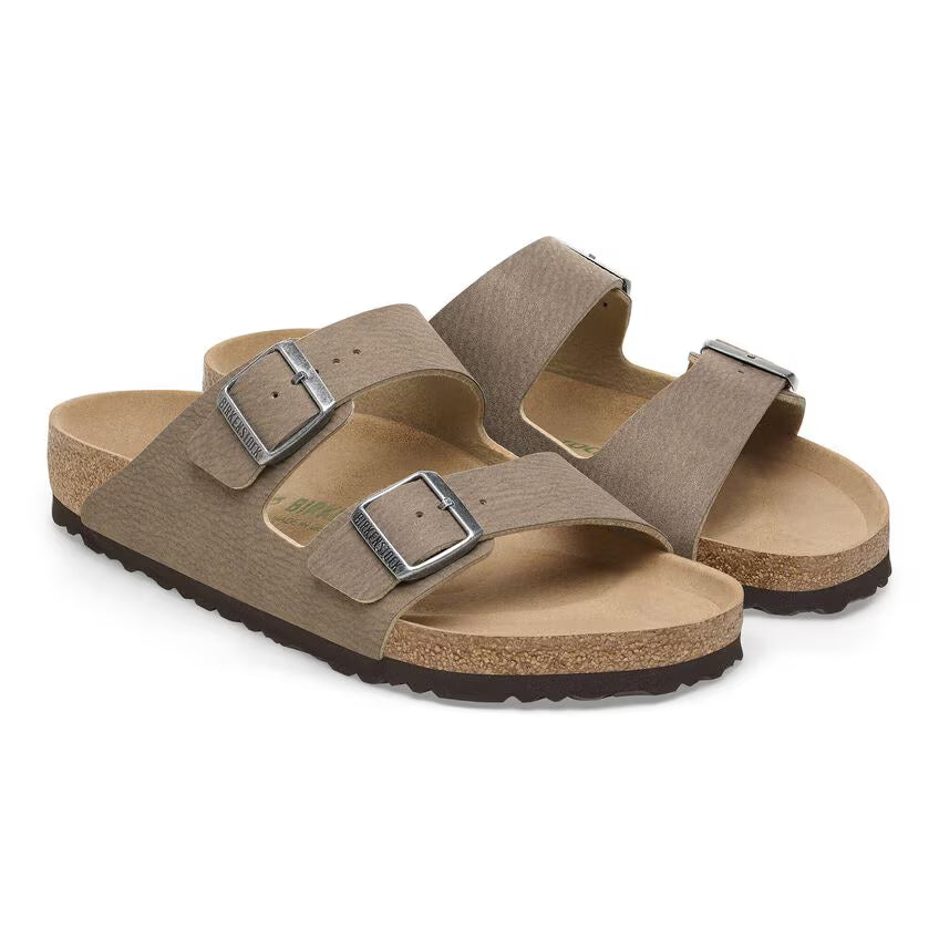 Arizona synthetic Espresso/Gray Taupe Vegan (10382377746737)