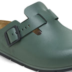 Zuecos Birkenstock Boston Pro Thyme, detalle del material 1