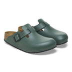 Zuecos Birkenstock Boston Pro Thyme, par completo en tres cuartos