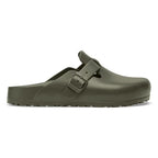 Zuecos Birkenstock Boston EVA Khaki, perfil lateral