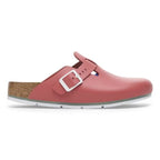 Zuecos Birkenstock Boston PRO Mars Red, perfil lateral