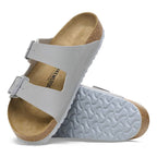 Sandalias Birkenstock Arizona Birko-Flor Saffiano Stone Coin, detalle de la suela