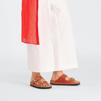 Sandalias Birkenstock Arizona Big Buckle Burnt Orange, calzado por modelo femenino