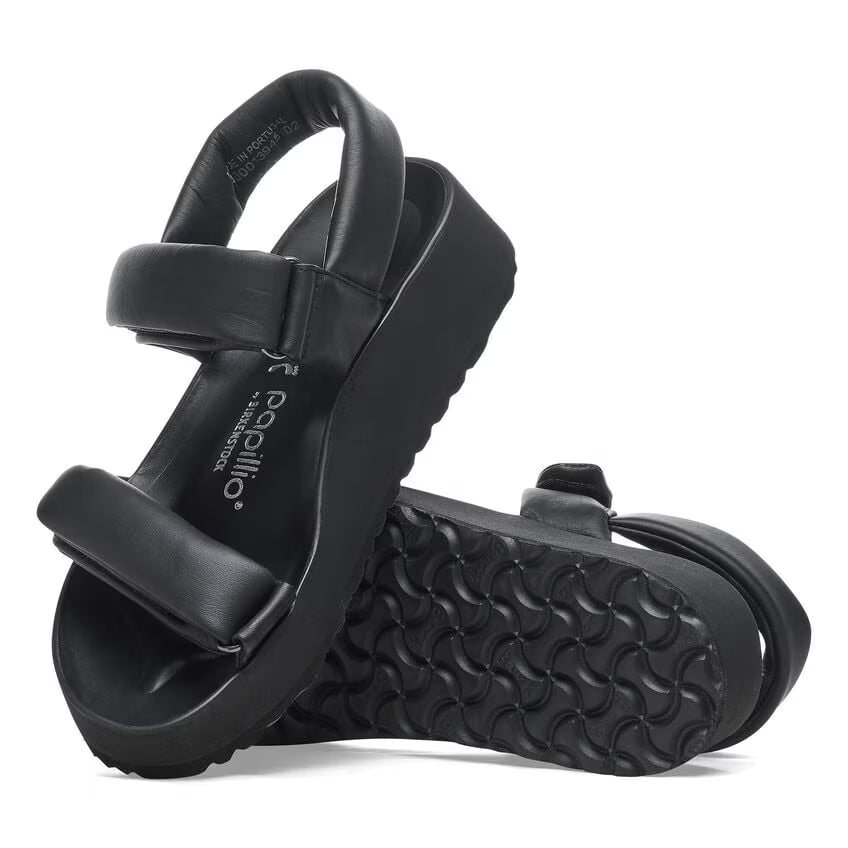 Theda Natural Leather Black