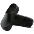 Zuecos Birkenstock Super-Birki Fusion Black, vista principal, par con suela a la vista