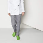 Zuecos Birkenstock Super Birki Fusion Apple Green, detalle del material 2