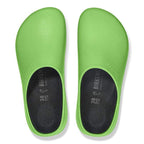 Zuecos Birkenstock Super Birki Fusion Apple Green, vista cenital del par