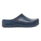 Zuecos Birkenstock Super-Birki Fusion Blue, perfil lateral