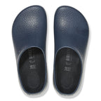 Zuecos Birkenstock Super-Birki Fusion Blue, vista cenital del par