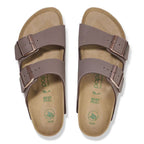 Sandalias Birkenstock Arizona Flex Birkobuc Mocca, vista cenital