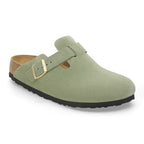 Zuecos Birkenstock Boston Soft Green Tea, vista principal