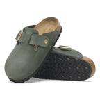 Zuecos Birkenstock Boston Big Buckle Thyme, detalle de la suela