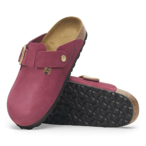 Zuecos Birkenstock Boston Big Buckle Berry Crush