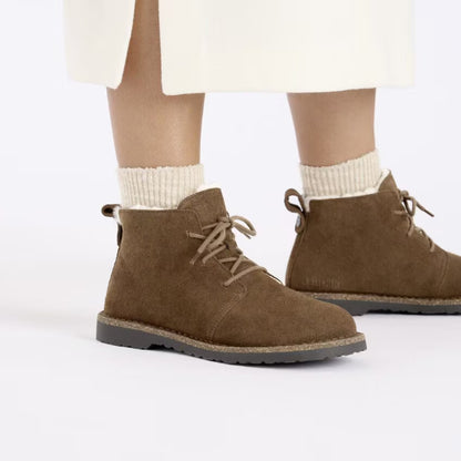 Uppsala Mid Shearling Dark Tea