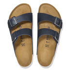 Sandalias Birkenstock Arizona Suede Midnight, vista cenital
