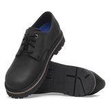 Highwood Lace Low Oiled leather Black