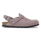 Zuecos Birkenstock Tokio Faded Purple, perfil lateral