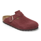 Zuecos Birkenstock Boston Suede Zinfandel, vista principal
