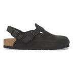 Zuecos Birkenstock Tokio Black, perfil lateral
