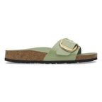 Sandalias Birkenstock Madrid Big Buckle High Shine Green Tea, perfil lateral