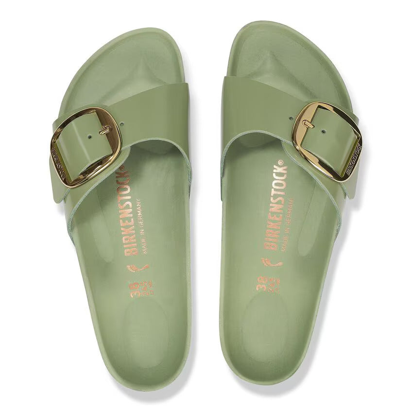 Madrid Big Buckle High Shine Green Tea (10146215330097)