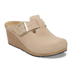 Zuecos Birkenstock Fanny Suede Warm Sand, vista principal